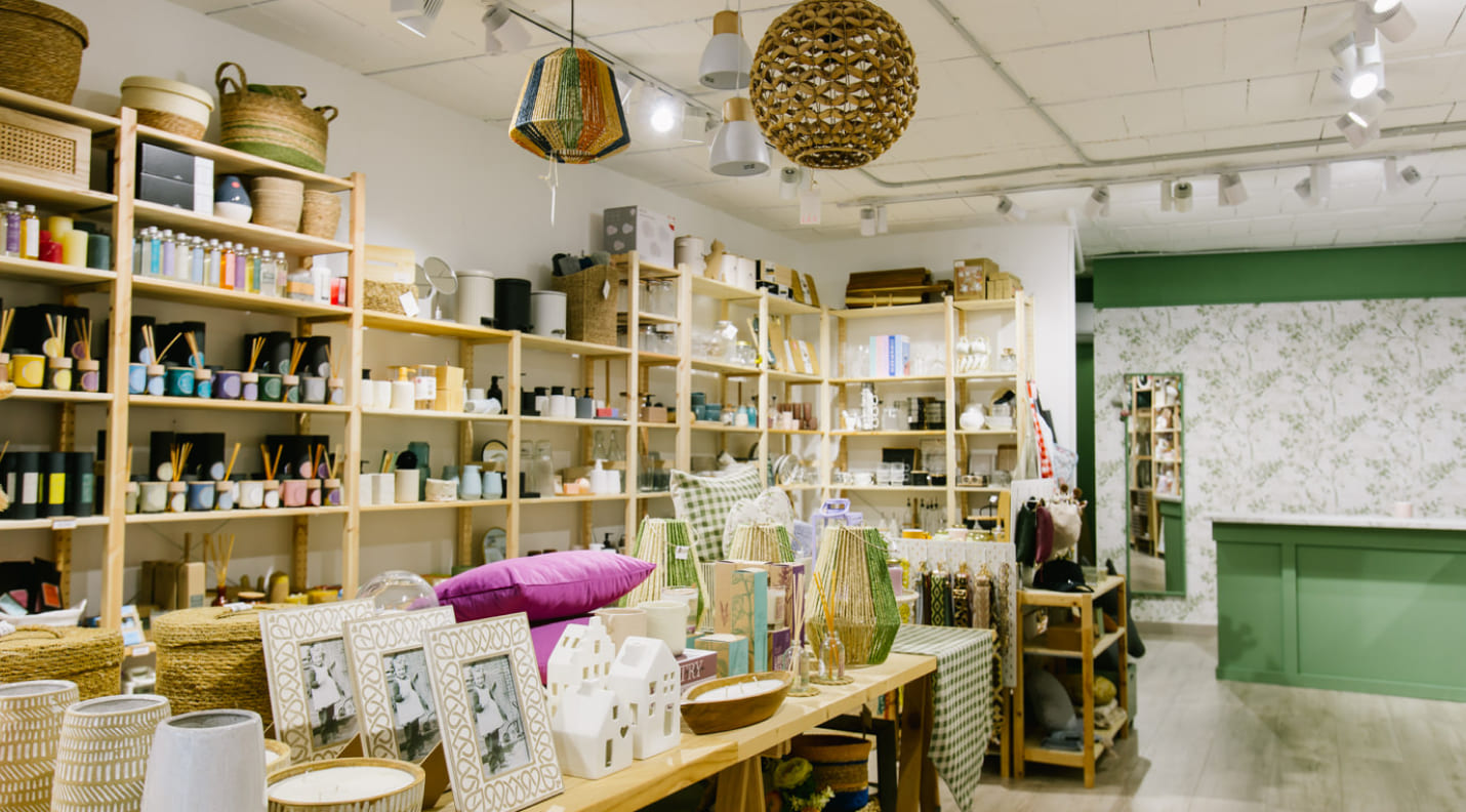 Botiga de regals i decoració a Palau de Plegamans